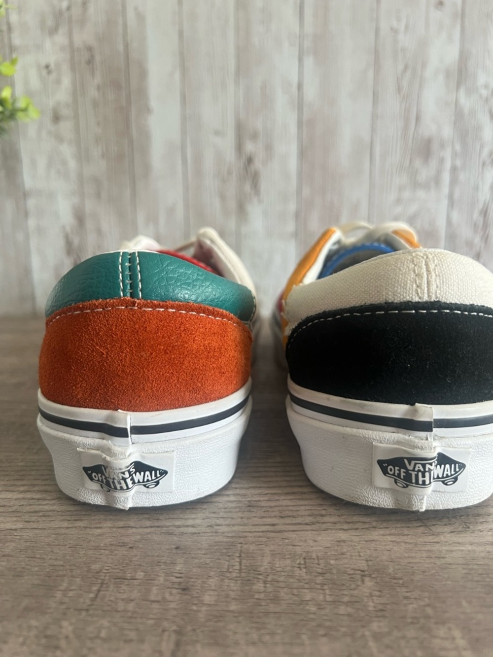 Vans Era Patchwork Colorblock Canvas Low Top Sneakers Unisex M5.5 W7 - Picture 5 of 7